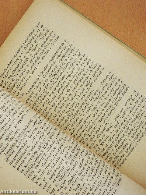 Közoktatás és pedagógia az abszolutizmus és a dualizmus korában