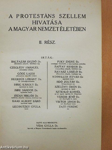 A protestántizmus Magyarországon