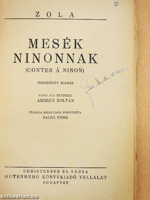 Mesék Ninonnak