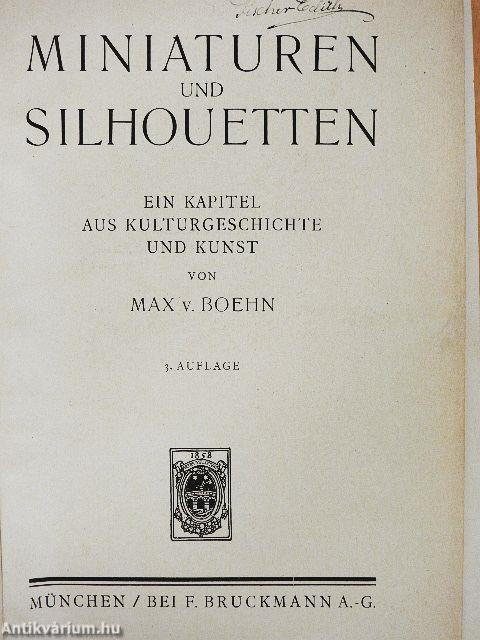 Miniaturen und silhouetten