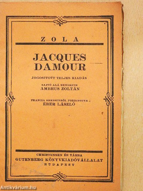 Jacques Damour/Nais Micoulin/Stendhal