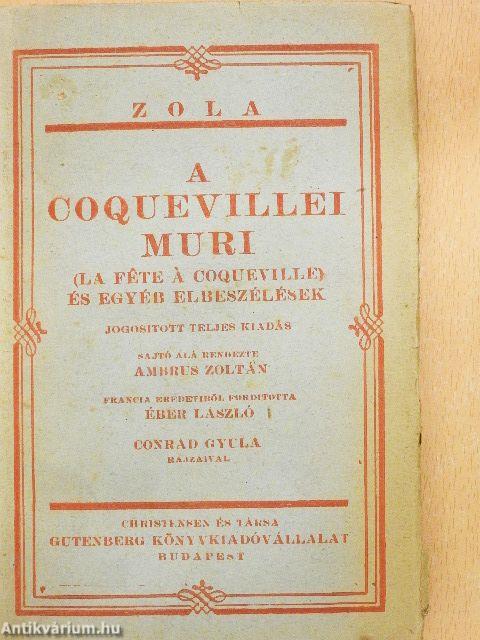 A coquevillei muri és egyéb elbeszélések