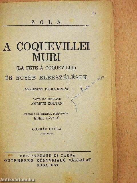 A coquevillei muri és egyéb elbeszélések