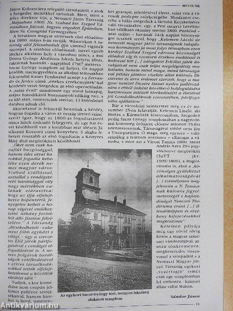 Szeged 2000. január-december