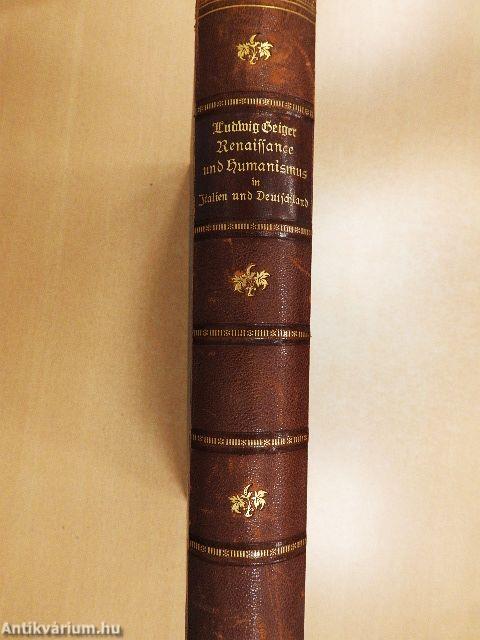 Renaissance und Humanismus in Italien und Deutschland (gótbetűs)