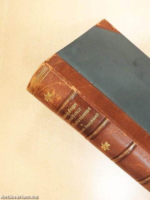 Renaissance und Humanismus in Italien und Deutschland (gótbetűs)