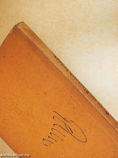 Wenn ein Blatt sich bewegt kann auch der Ast erzittern