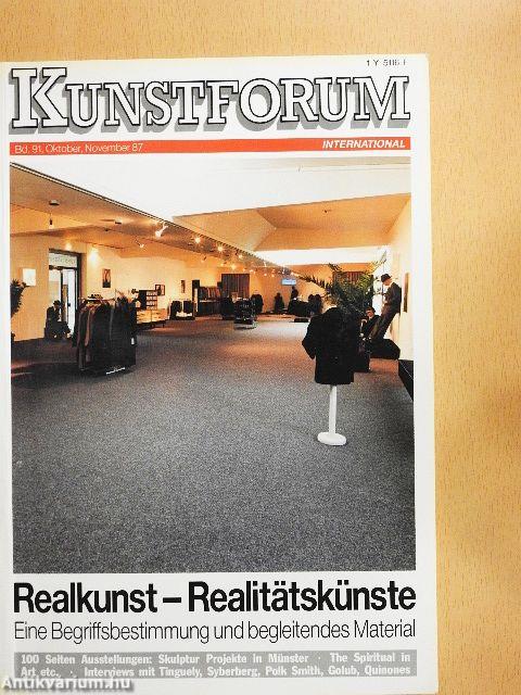 Kunstforum International Oktober-November 1987