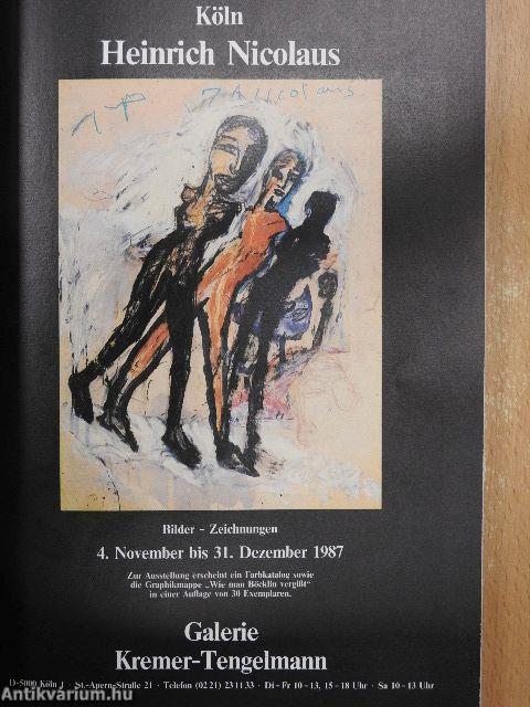 Kunstforum International Oktober-November 1987