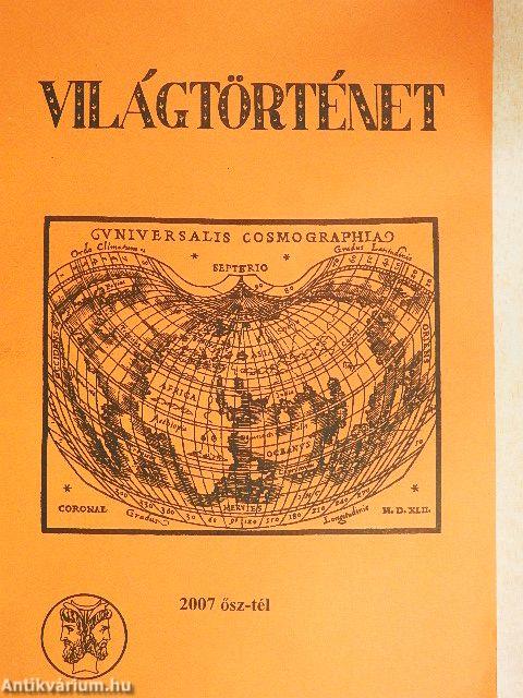 Világtörténet 2007. ősz-tél