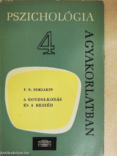 A gondolkodás és a beszéd