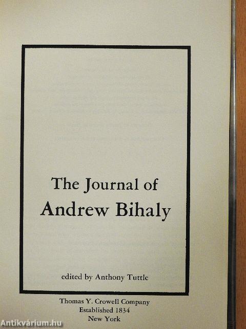 The Journal of Andrew Bihaly