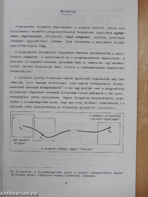 Módszeres programozás: Programozási tételek