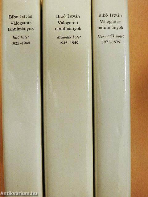 Válogatott tanulmányok I-III.