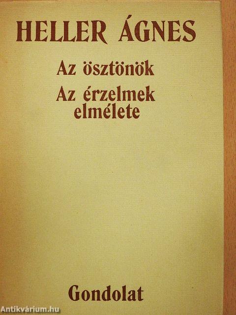 Az ösztönök/Az érzelmek elmélete