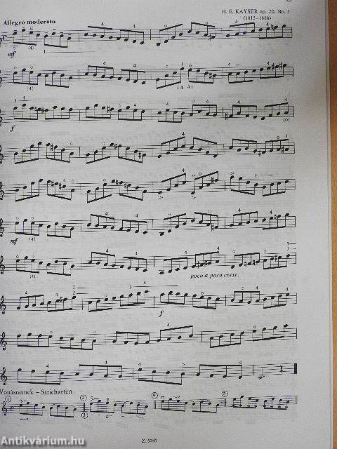 Hegedűiskola III-IV.