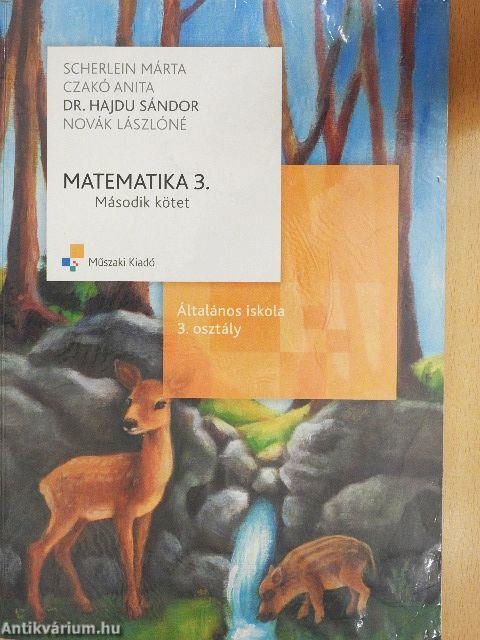Matematika 3. Második kötet/Matematika 3. gyakorló Második kötet