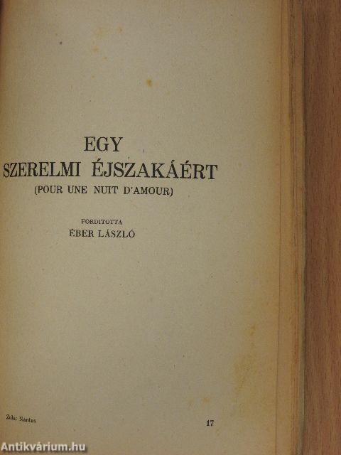 Nantas/A zöldben/Egy szerelmi éjszakáért