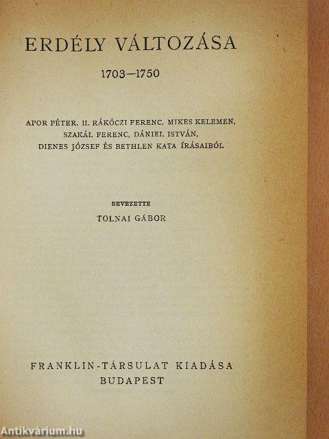Erdély öröksége VII.
