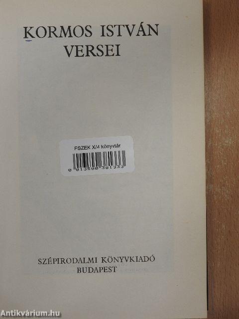 Kormos István versei