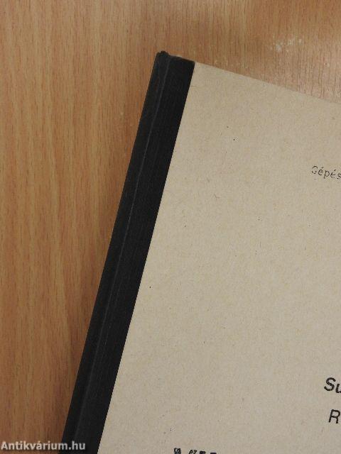 Villamos gépek és berendezések I.