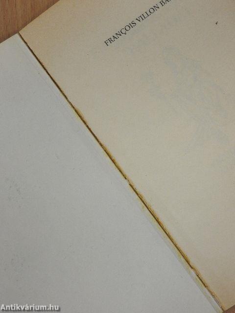 Francois Villon balladái Faludy György átköltésében