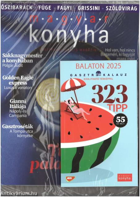 Magyar Konyha magazin 2025 július-augusztus