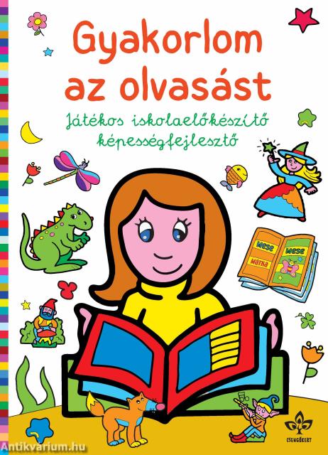 Gyakorlom az olvasást - Játékos iskolaelőkészítő képességfejlesztő