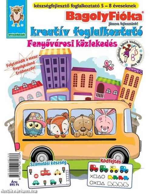 BagolyFióka -  Fenyővárosi közlekedés kreatív foglalkoztató