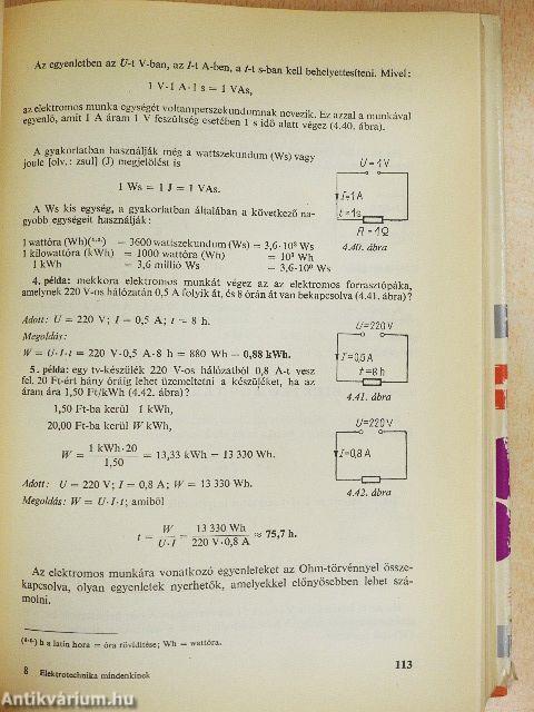 Elektrotechnika mindenkinek