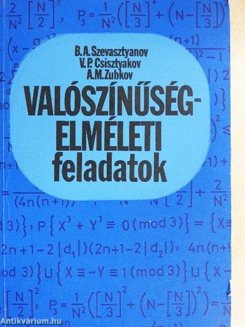 Valószínűségelméleti feladatok