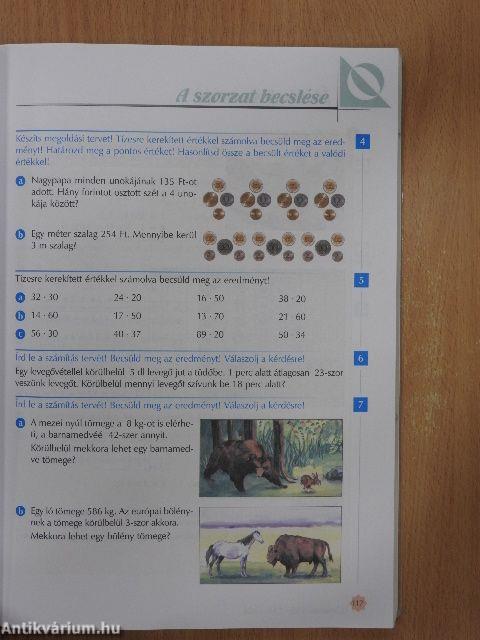 Matematika 3. Második kötet/Matematika 3. gyakorló Második kötet