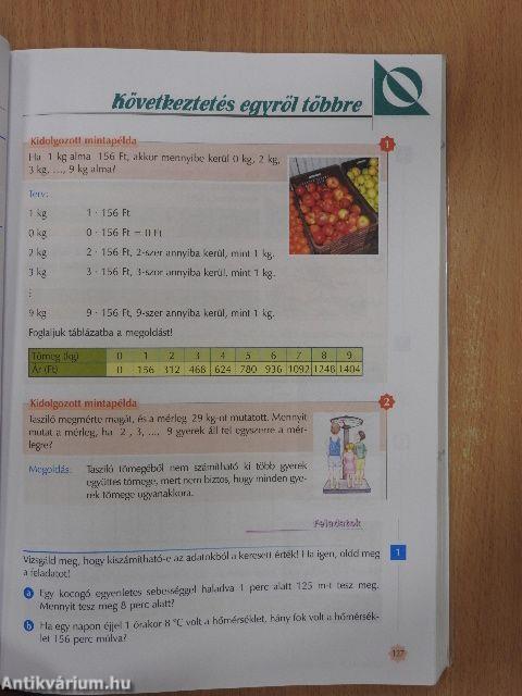 Matematika 3. Második kötet/Matematika 3. gyakorló Második kötet