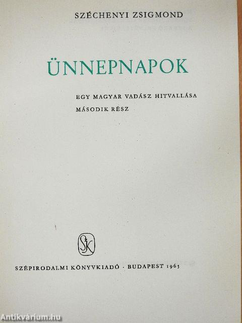 Ünnepnapok