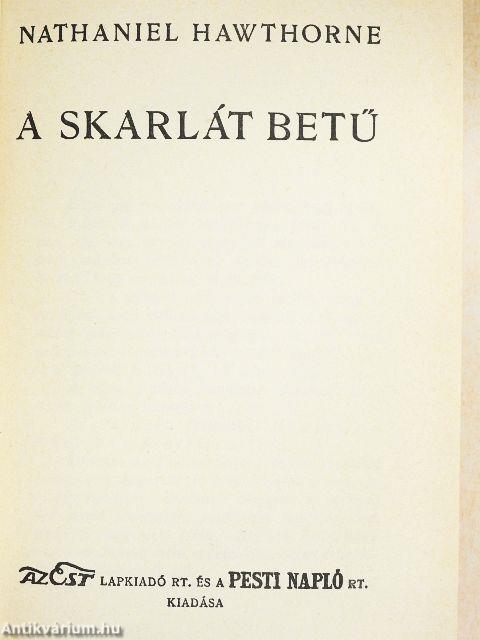 A skarlát betű