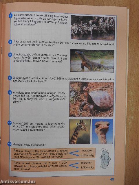 Harmadik matematika feladatgyűjteményem