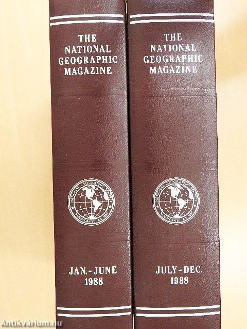 National Geographic January-December 1988. I-II.