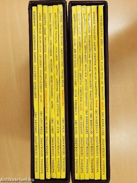 National Geographic January-December 1983. I-II.