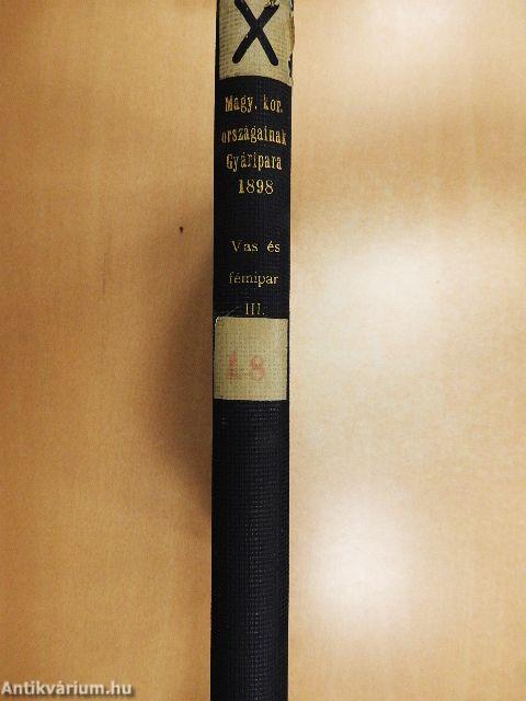 Vas- és fémipar III.