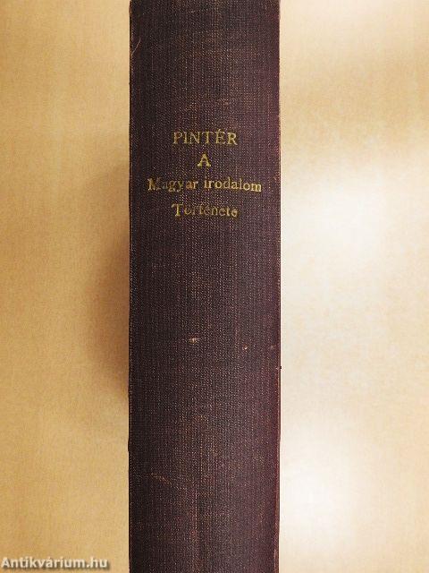 A magyar irodalom története I-II.