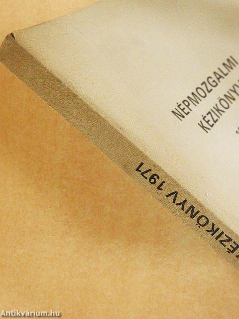 Népmozgalmi kézikönyv 1971