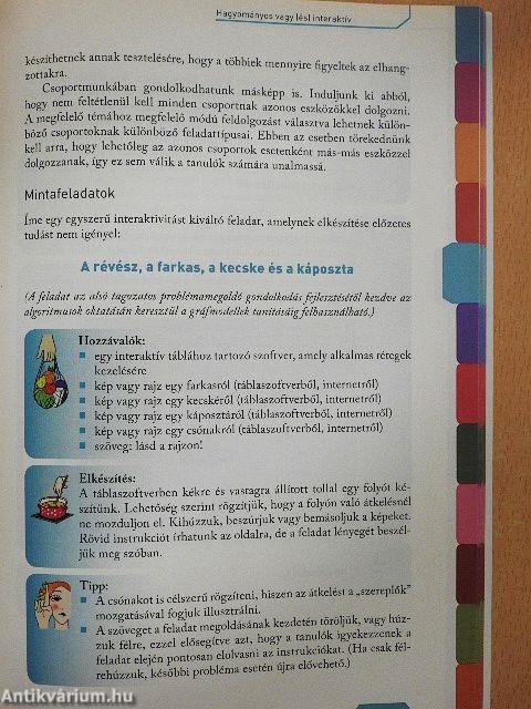 Az interaktív tábla - CD-vel