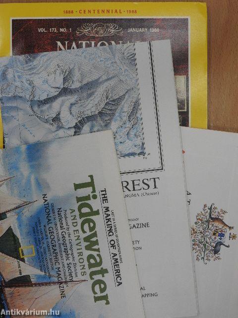 National Geographic January-December 1988. I-II.