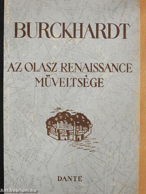 Az olasz renaissance műveltsége