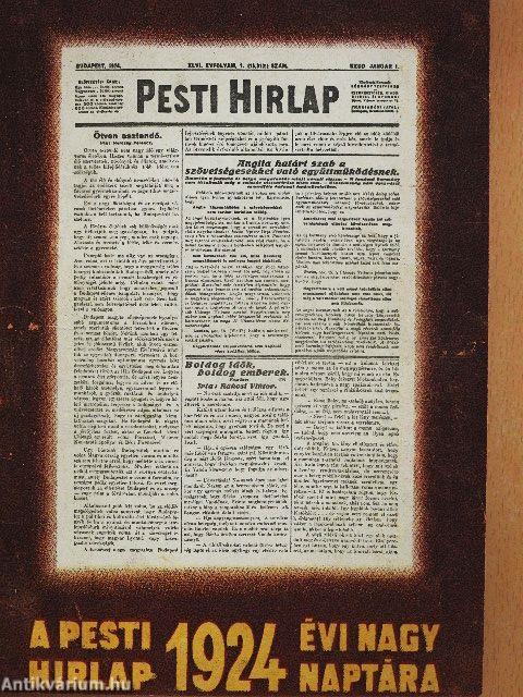 Pesti Hirlap Naptára 1924