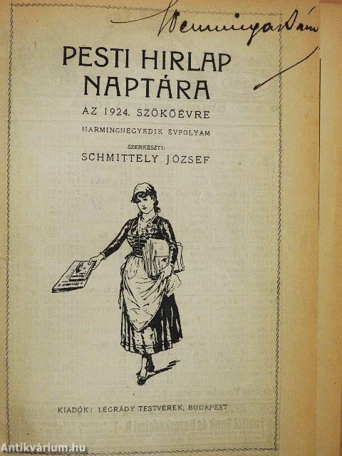 Pesti Hirlap Naptára 1924