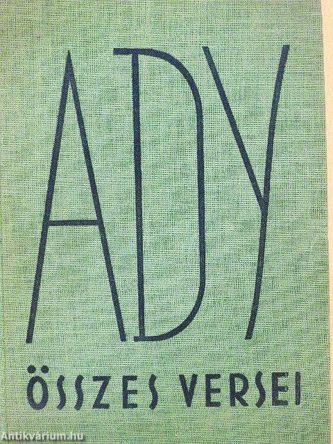Ady Endre összes versei
