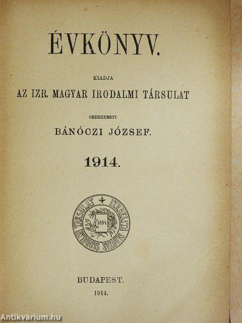 Évkönyv 1914