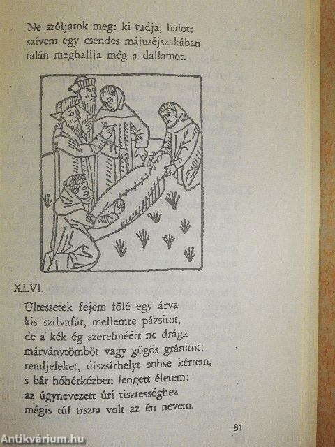 Francois Villon balladái Faludy György átköltésében