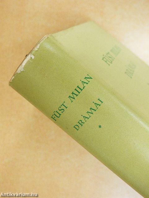 Füst Milán drámái